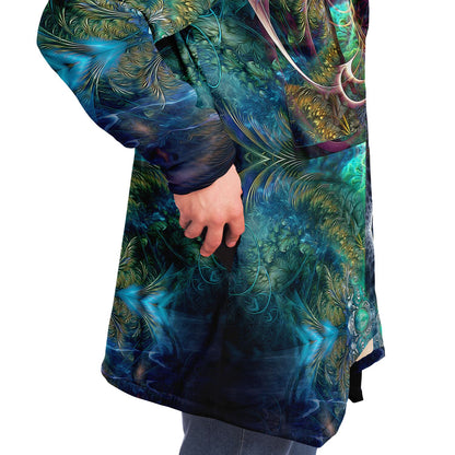 "Fluer de Vie" HOODED CLOAK