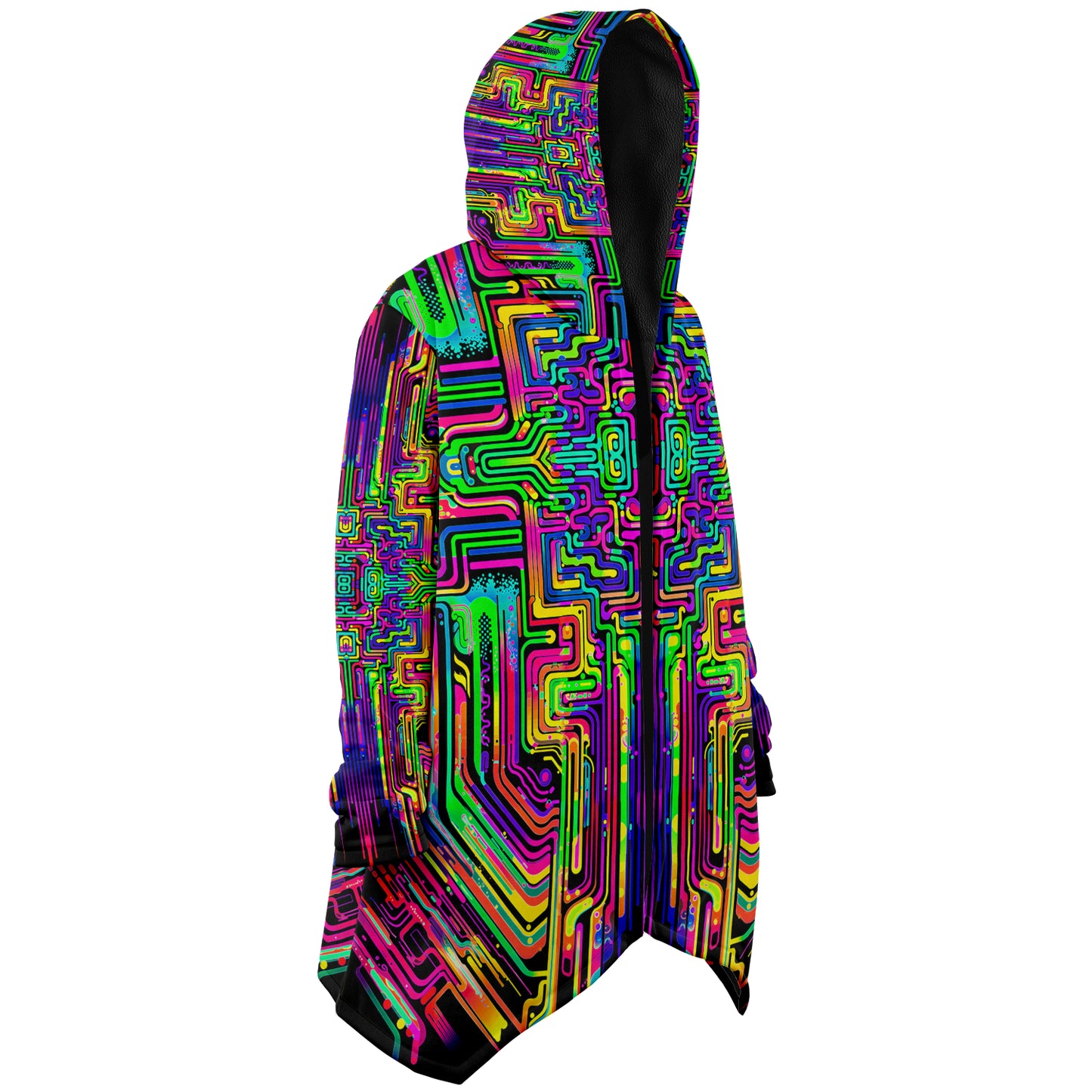 "Borg Rave" HOODED CLOAK