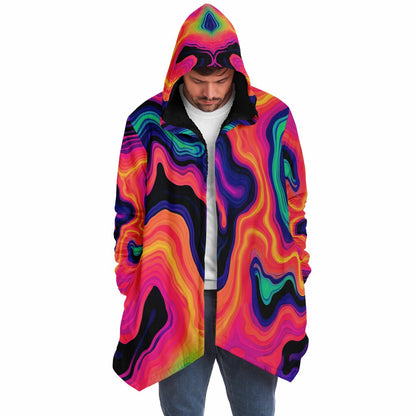 "Drizzle" HOODED CLOAK