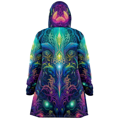 "Orchidious" HOODED CLOAK