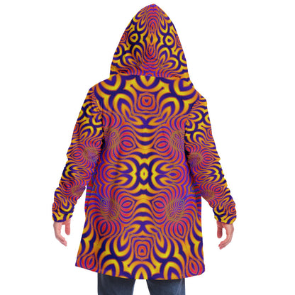 "Primordial Swirl" HOODED CLOAK