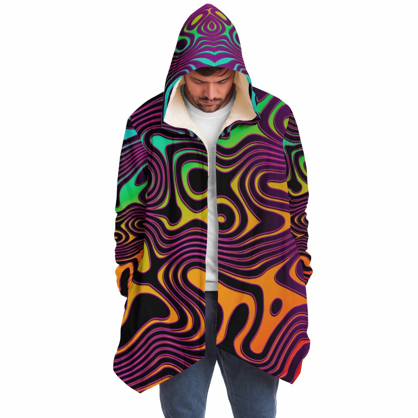 "Wild Cat" HOODED CLOAK