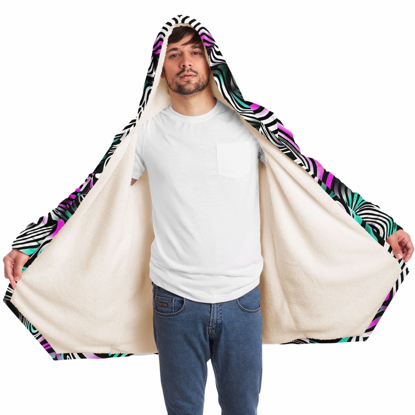 "Can't Catch This" HOODED CLOAK