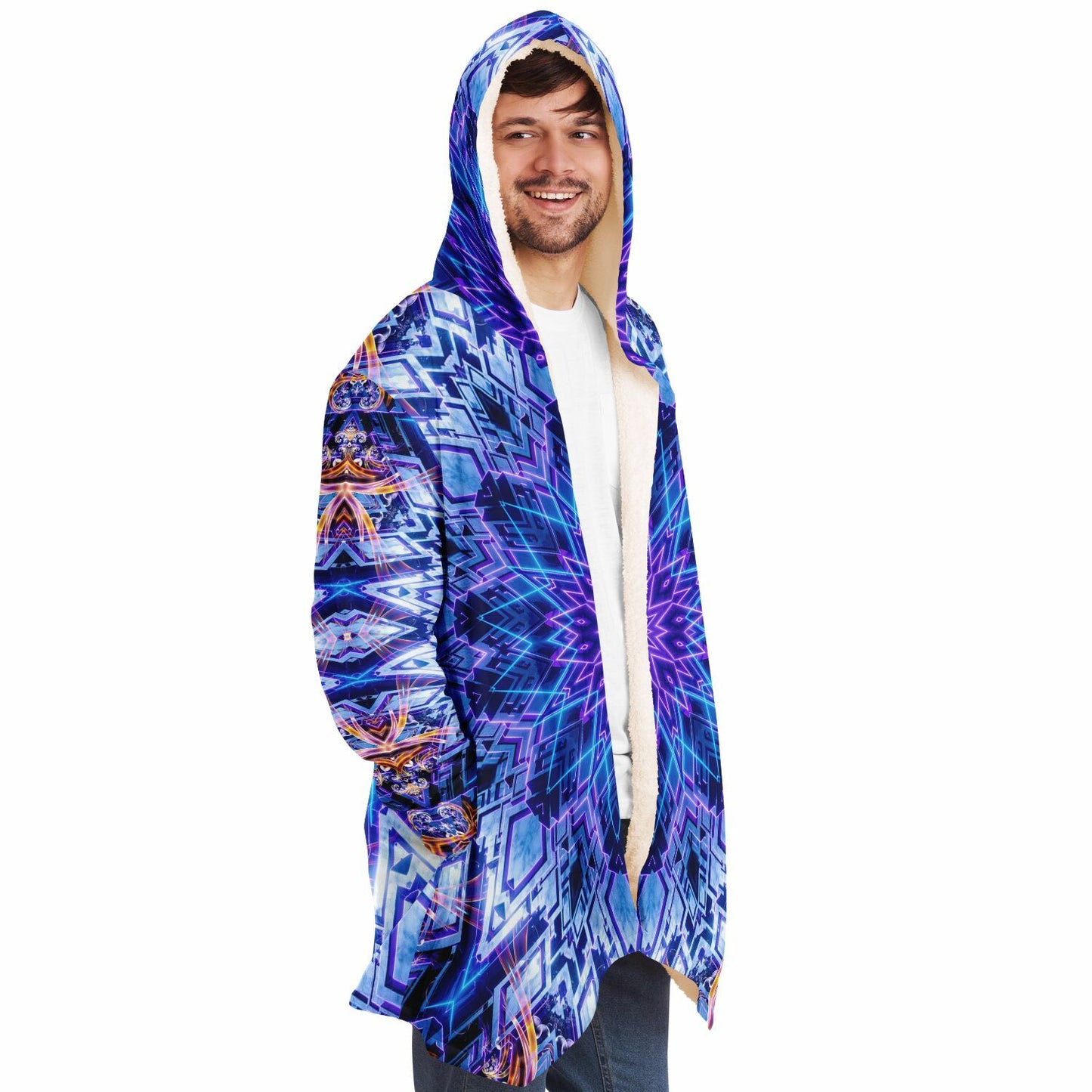 "Space Oasis" HOODED CLOAK