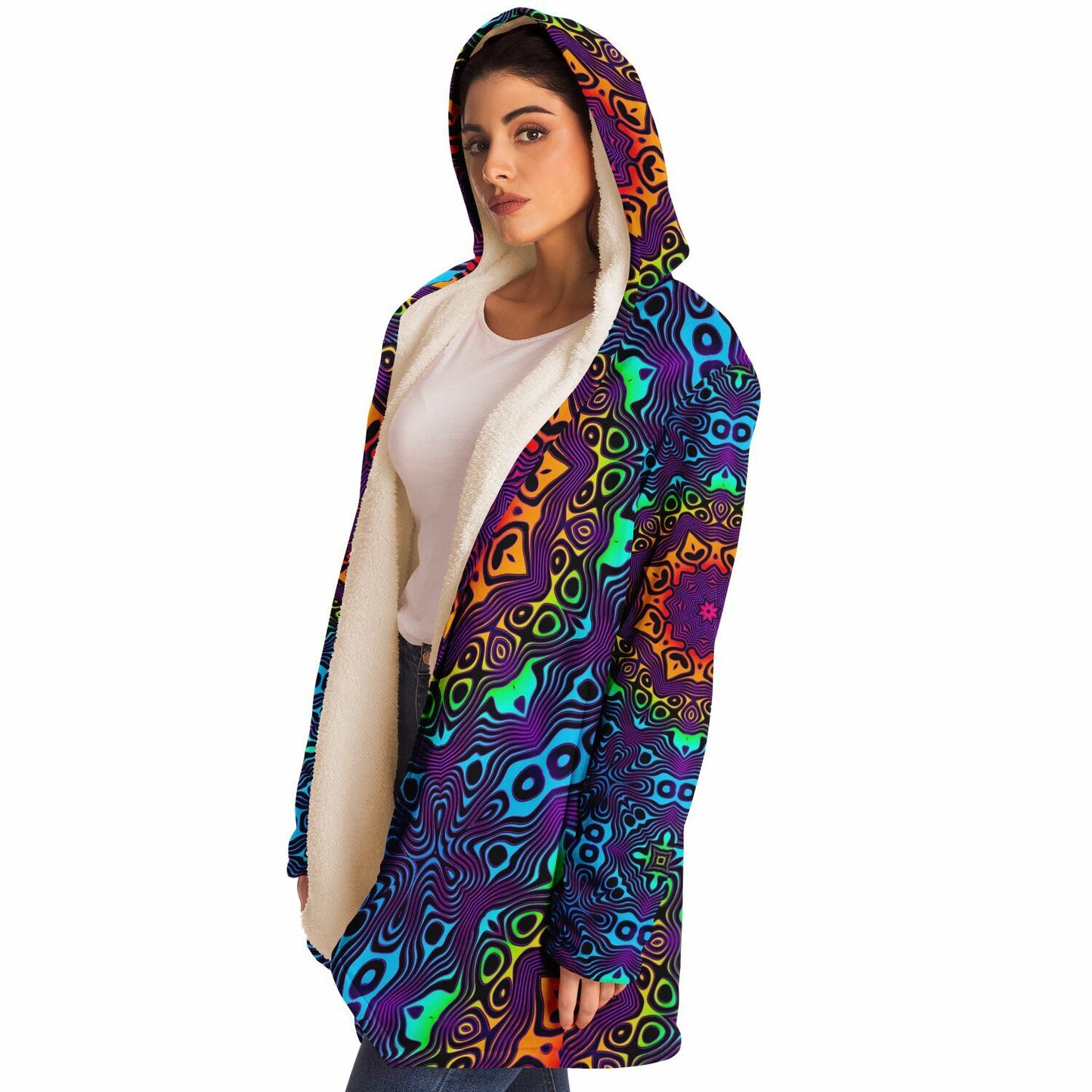 "Surf's Up" HOODED CLOAK