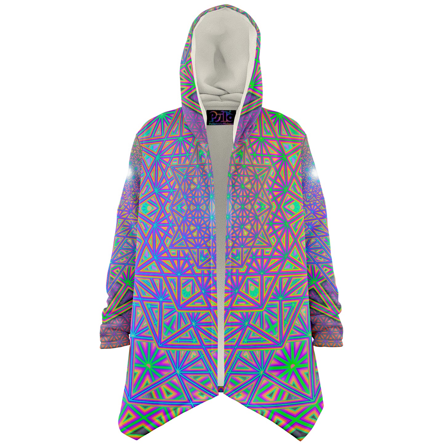 "Flower of Tron" HOODED CLOAK