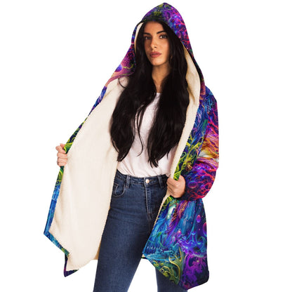 "The Sacred Vine" HOODED CLOAK