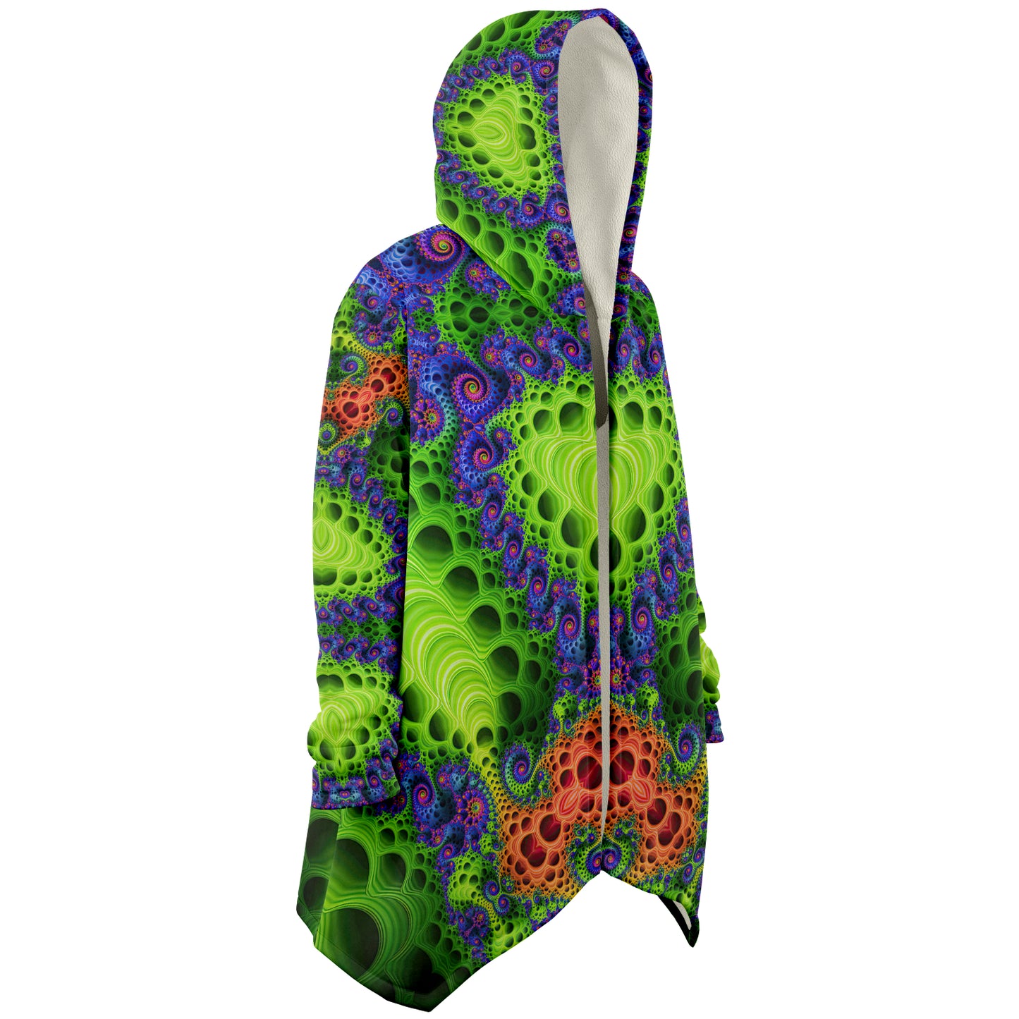 "Starburst Split" HOODED CLOAK