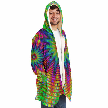 "Tie Dye Burst" HOODED CLOAK