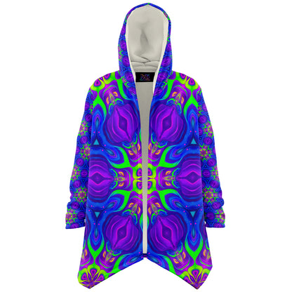 "Paradise Bloom" HOODED CLOAK