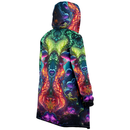 "Fungal Abyss" HOODED CLOAK