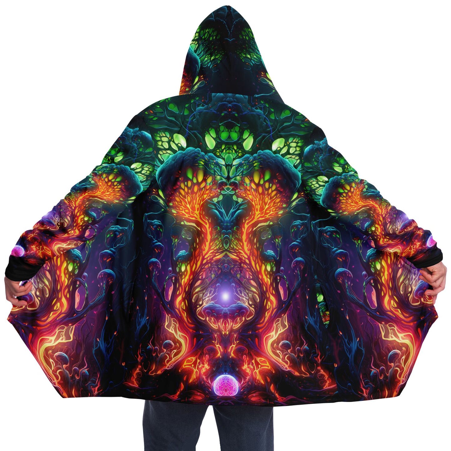 "Mush Dark So Color" HOODED CLOAK copy