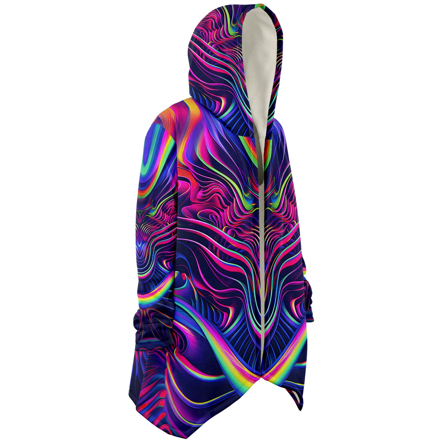 "The Neon Effect" HOODED CLOAK