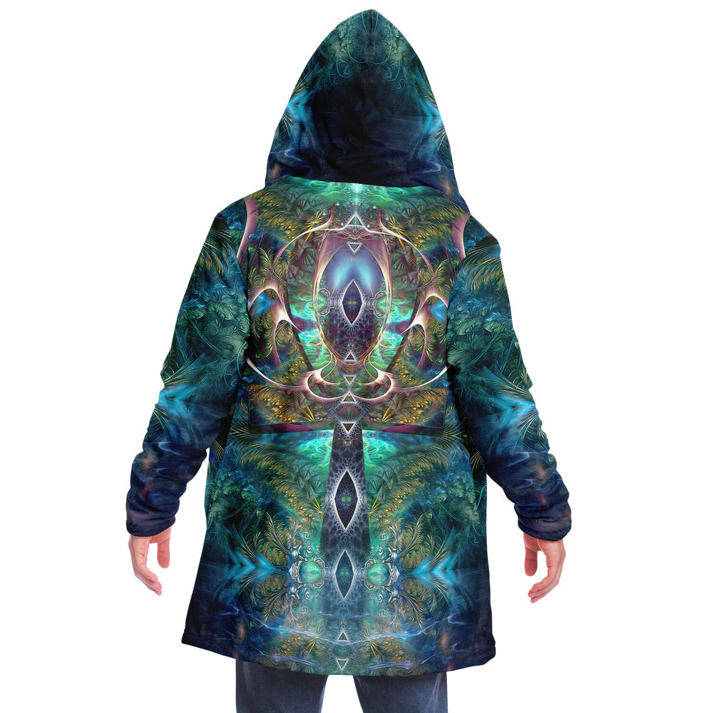 "Fluer de Vie" HOODED CLOAK