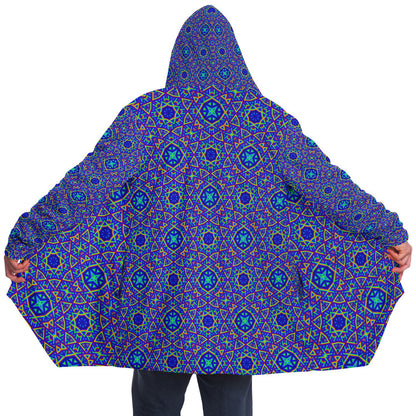 "Aztecia Pattern" HOODED CLOAK