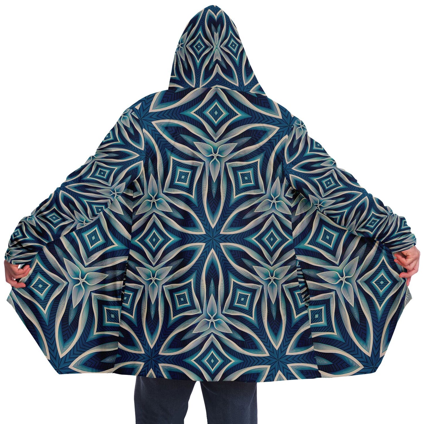 "Ice Chant" HOODED CLOAK