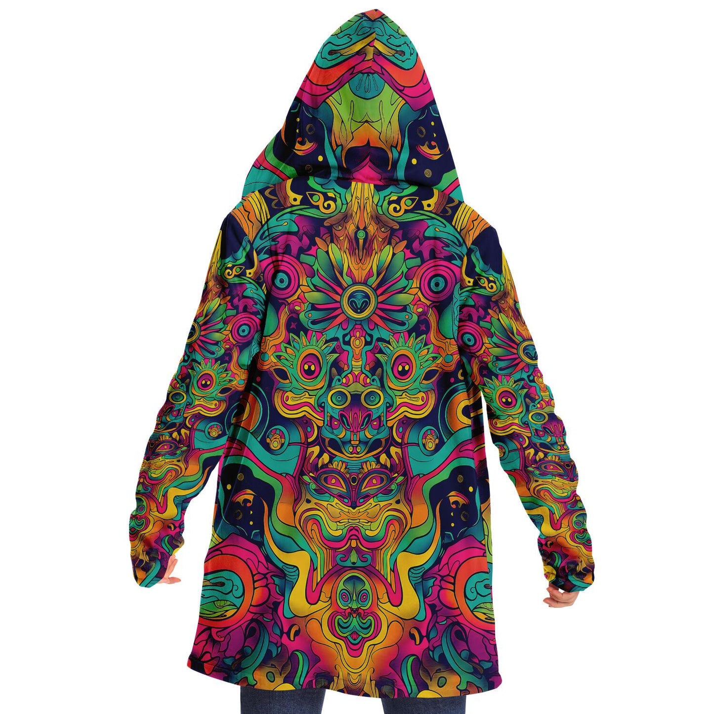 "Totem" HOODED CLOAK