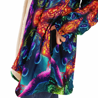 "Mycoria" HOODED CLOAK