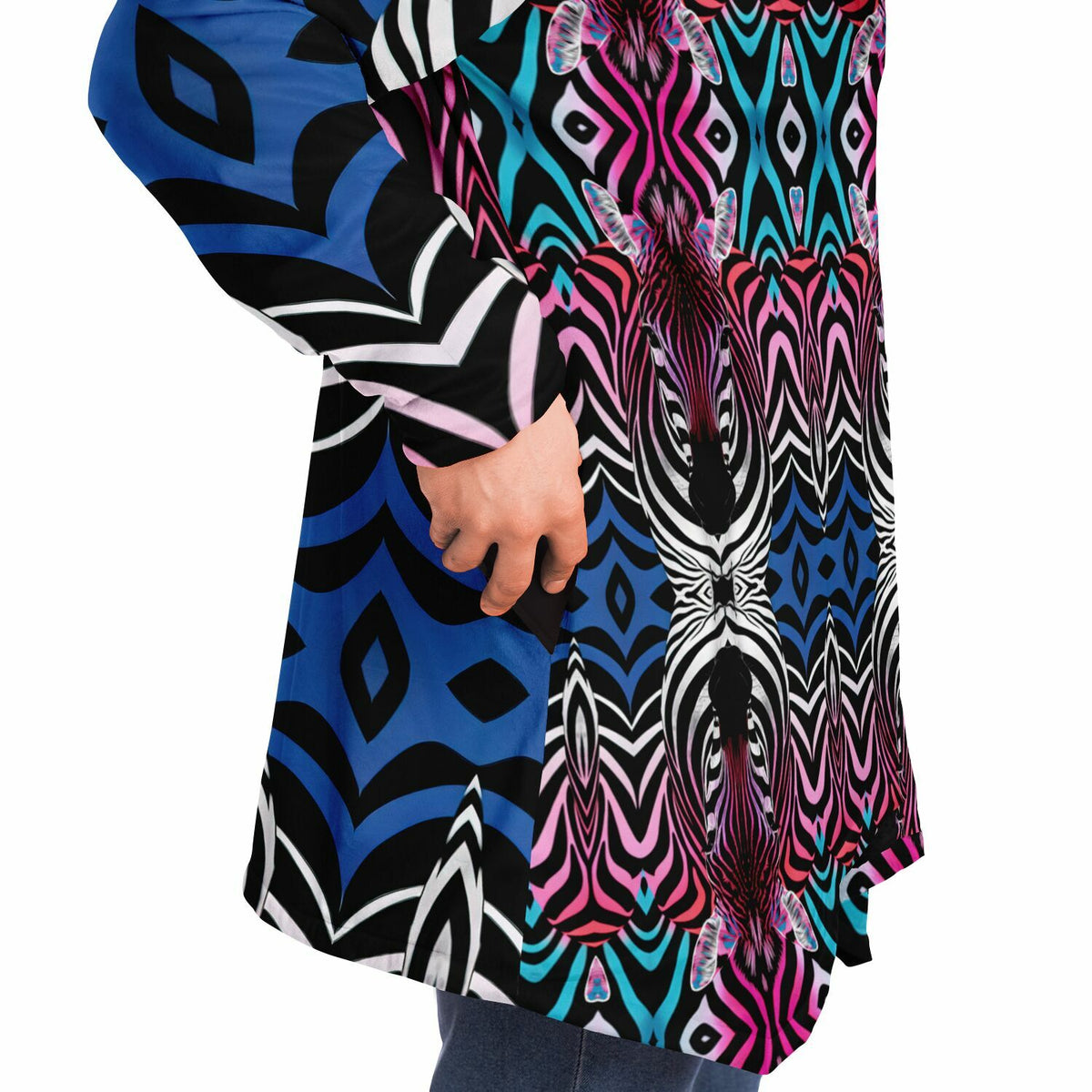 "Psybra" HOODED CLOAK