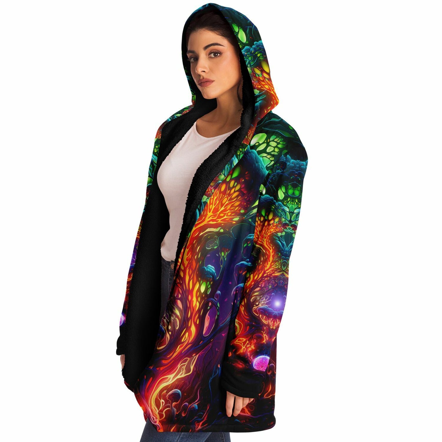 "Mush Dark So Color" HOODED CLOAK copy