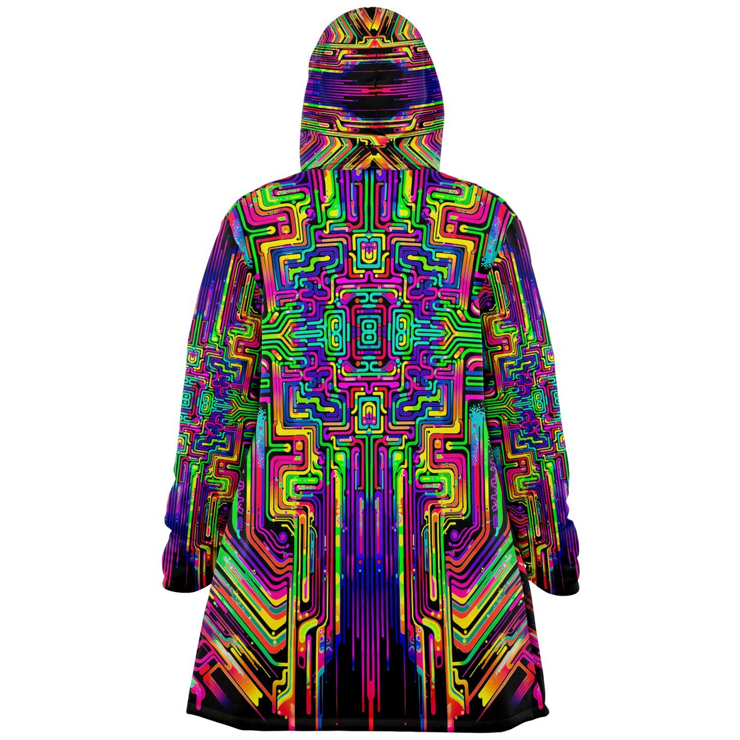 "Borg Rave" HOODED CLOAK