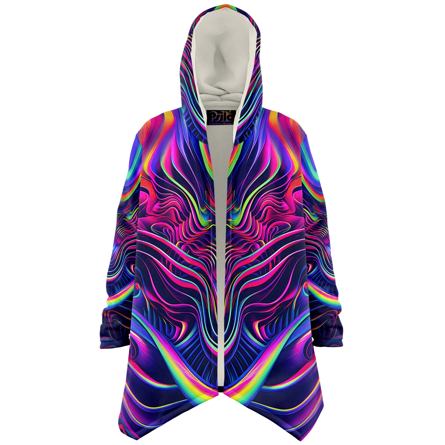 "The Neon Effect" HOODED CLOAK