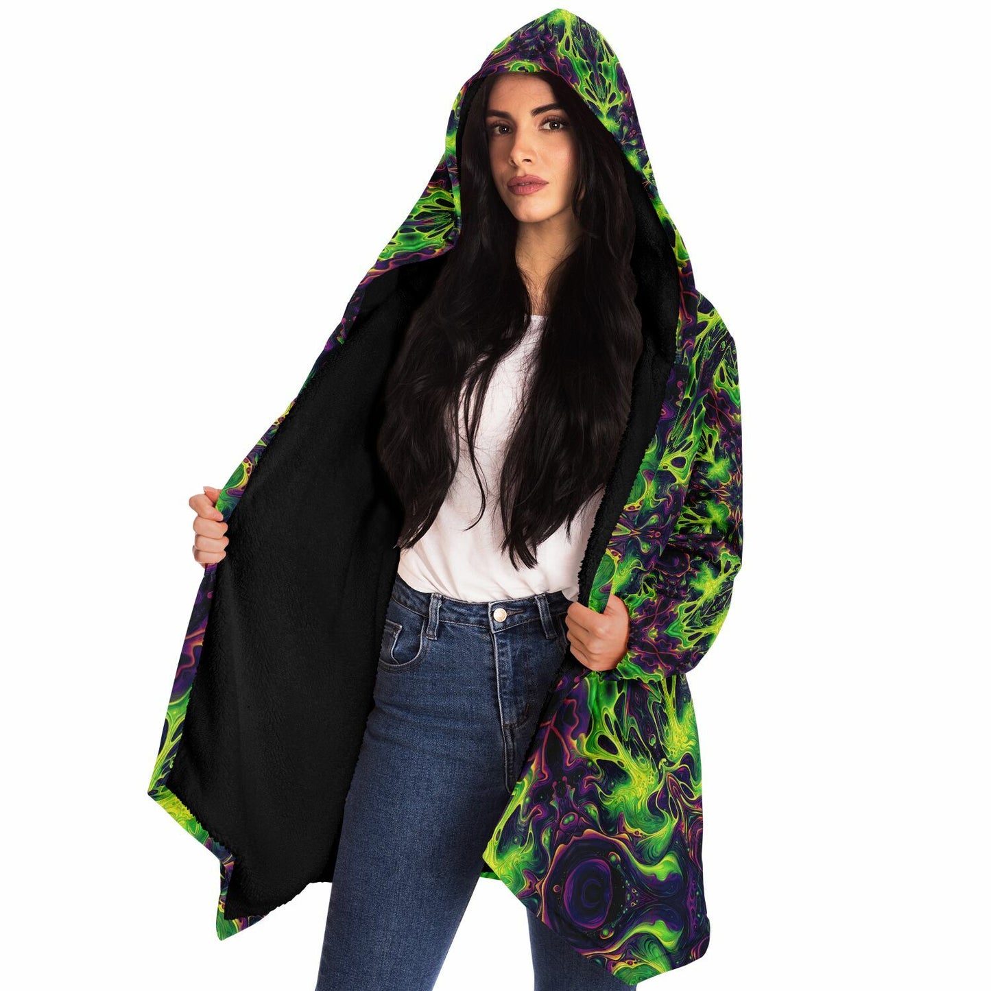 "Goosebumps" HOODED CLOAK