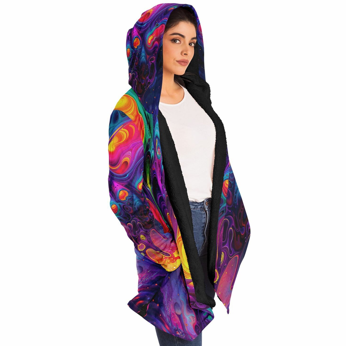 "Nebulon" HOODED CLOAK