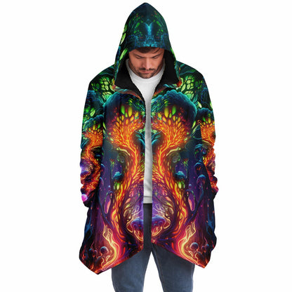 "Mush Dark So Color" HOODED CLOAK