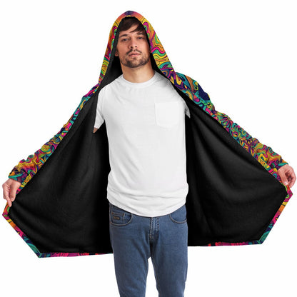 "Totem" HOODED CLOAK