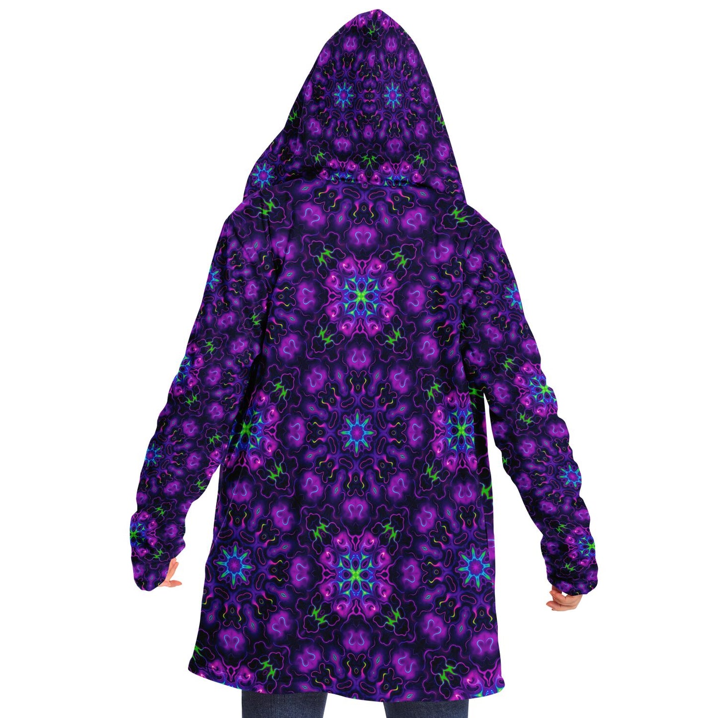 "Panspermia" HOODED CLOAK