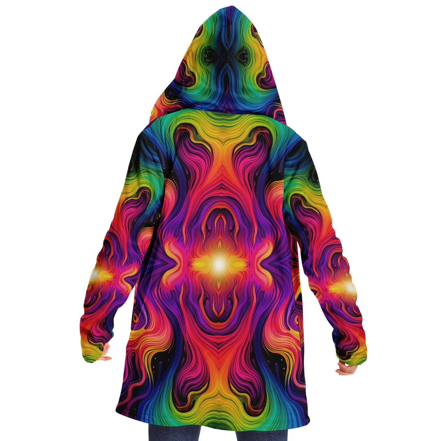 "Cosmic Currents" HOODED CLOAK