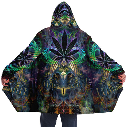 "Heightened Stroll" HOODED CLOAK
