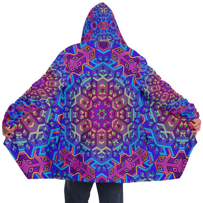 "7th Dimensional Star" (Black) HOODED CLOAK