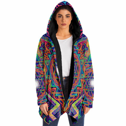 "Oh My Sri Yantra" HOODED CLOAK