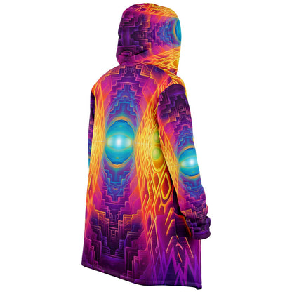"Maze of Life V3" HOODED CLOAK