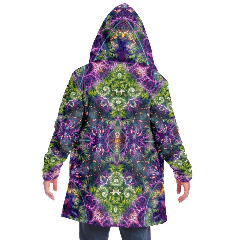 "Emergence Pattern" HOODED CLOAK