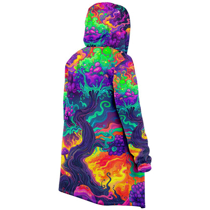 "Mush Tree So Color" HOODED CLOAK