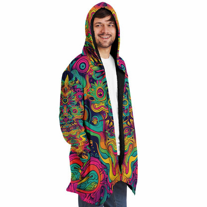 "Totem" HOODED CLOAK