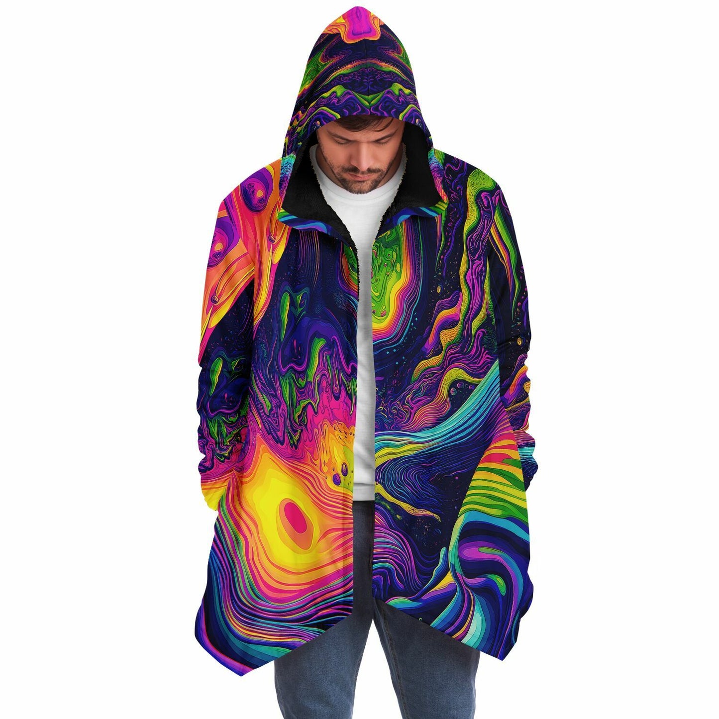 "Dimension 1111" HOODED CLOAK