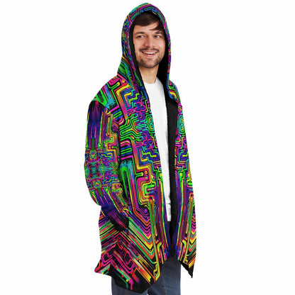 "Borg Rave" HOODED CLOAK