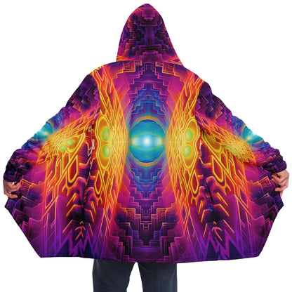 "Maze of Life V3" HOODED CLOAK