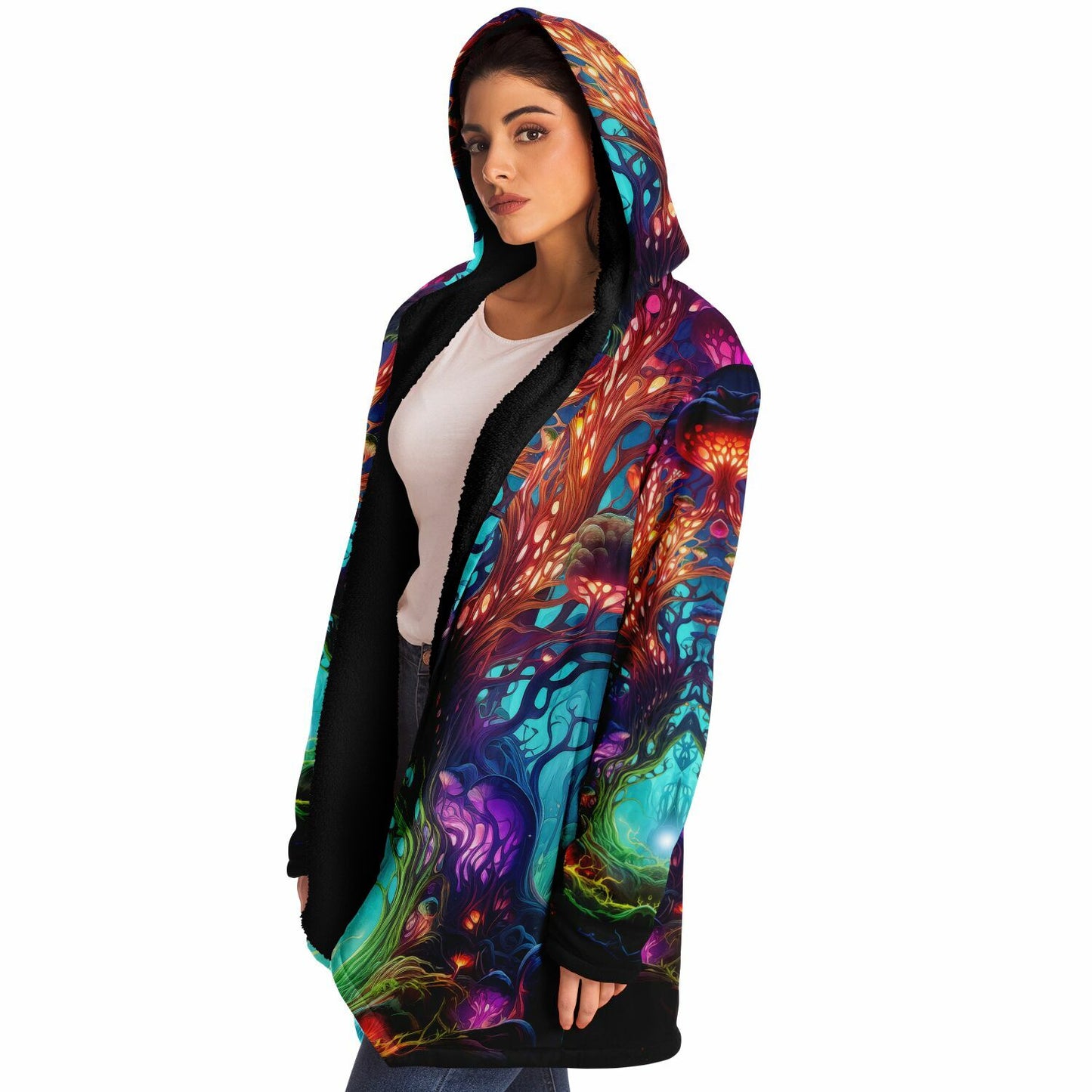 "Moonlight Fruit" HOODED CLOAK