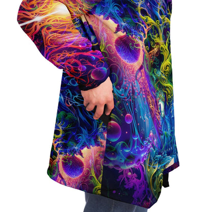 "The Sacred Vine" HOODED CLOAK