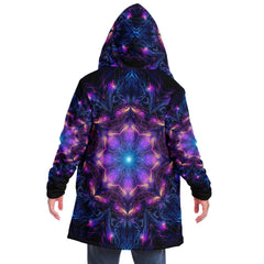 "Twilight Glow Mandala" HOODED CLOAK
