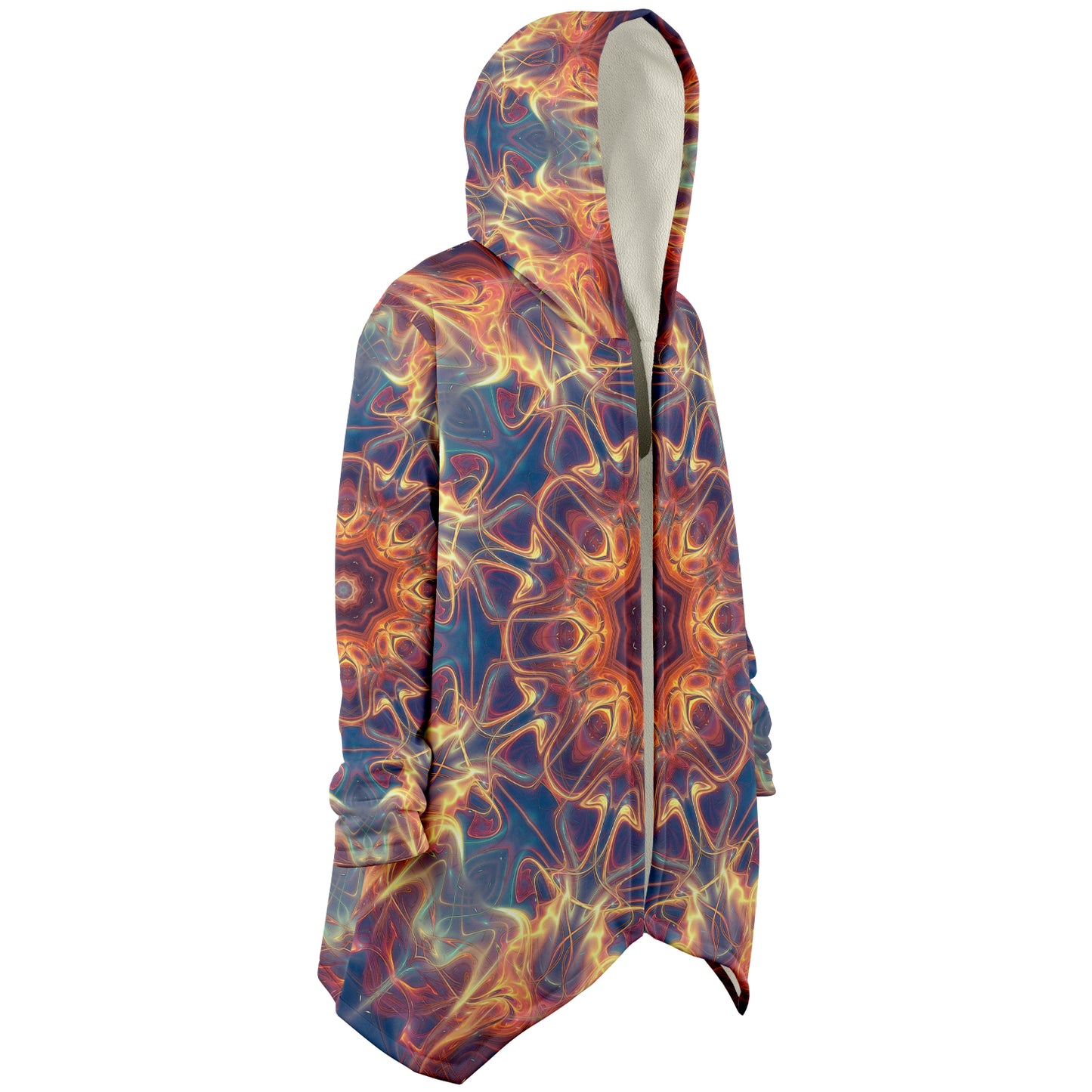 "Aquatic Rays" HOODED CLOAK