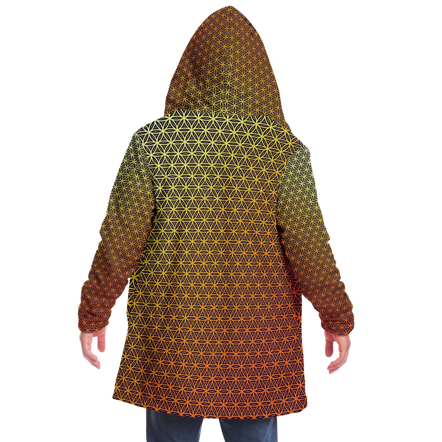 "Wook Flower" HOODED CLOAK