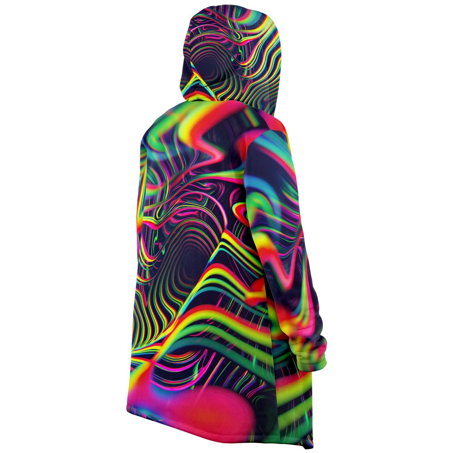 "Psychedelic Tracers" HOODED CLOAK