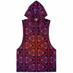 "Forged In Neon" SLEEVELESS HOODIE