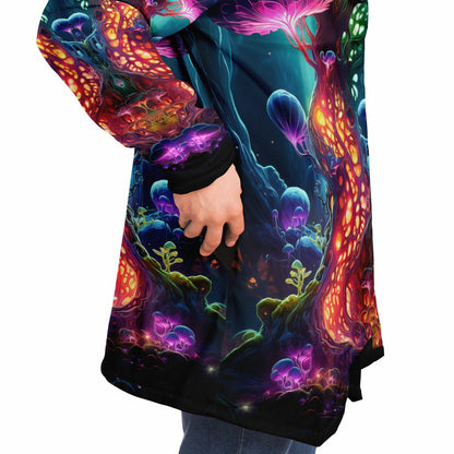 "Fungal Abyss" HOODED CLOAK